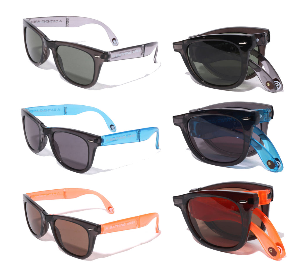 a bathing ape サングラス　メガネ　跳ね上げ式 A BATHING APE SUNGLASSES #18 – happyjagabee store