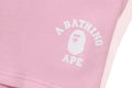 A BATHING APE Ladies' COLLEGE SWEAT SHORTS