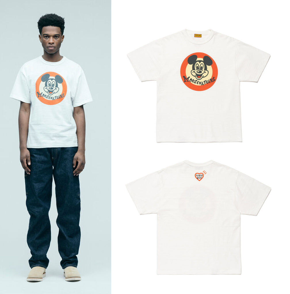 HUMAN MADE MICKEY MOUSE CLUB GRAPHIC T-SHIRT – happyjagabee store