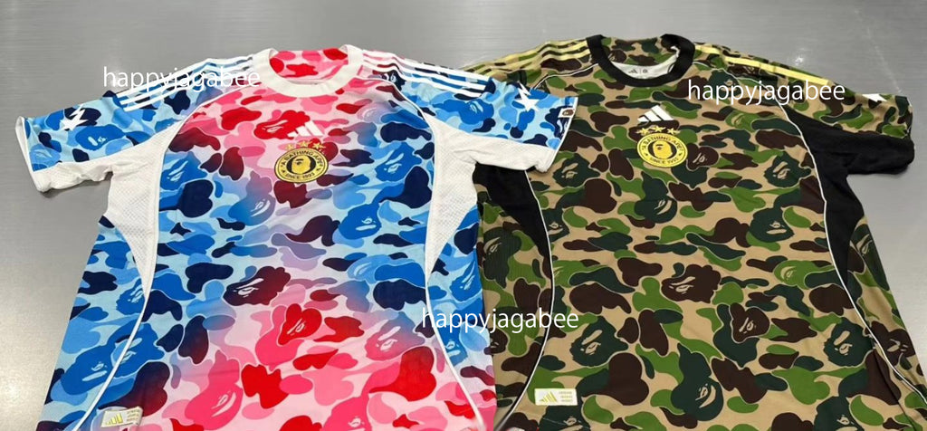A BATHING APE BAPE x ADIDAS - FB JERSEY TOP – happyjagabee store