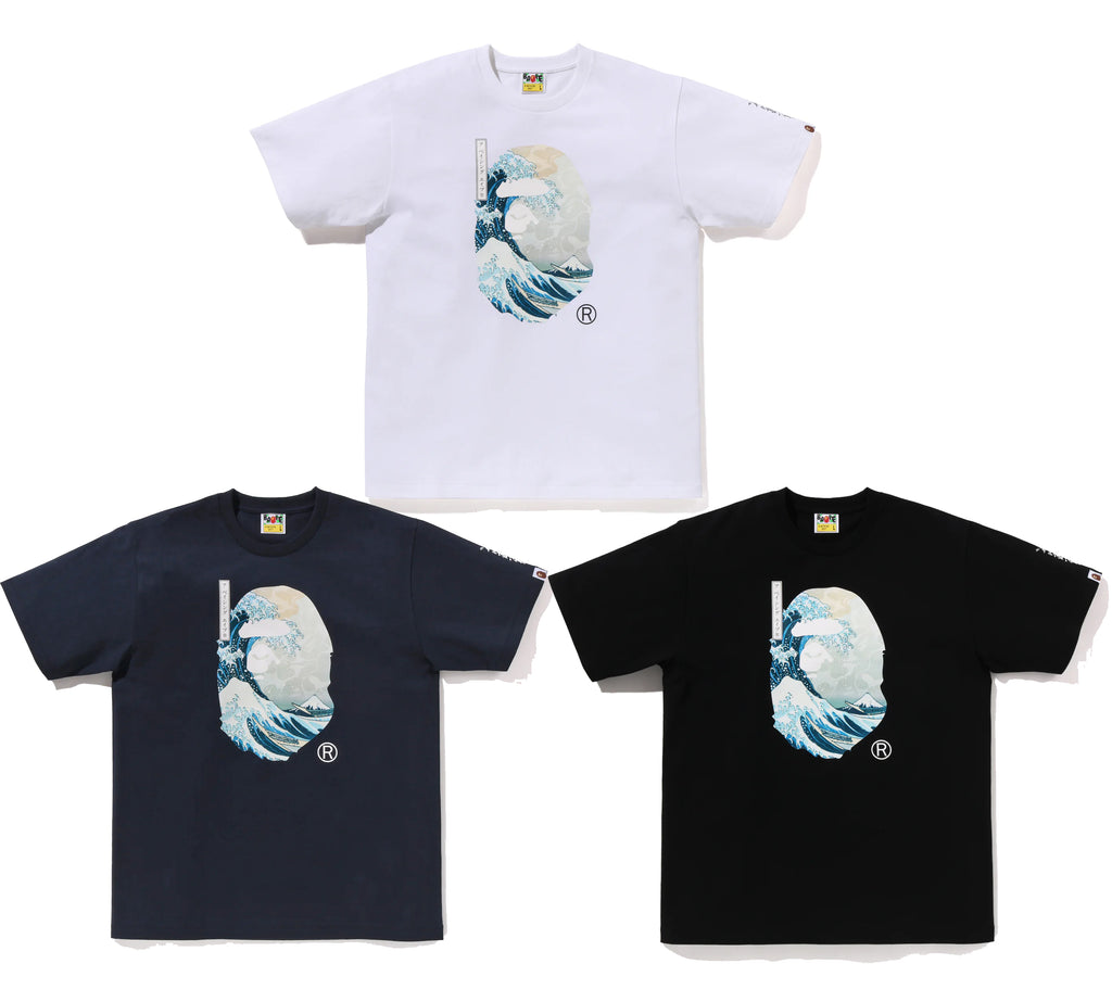 A BATHING APE BAPE x UKIYO-E APE HEAD TEE #1 – happyjagabee store