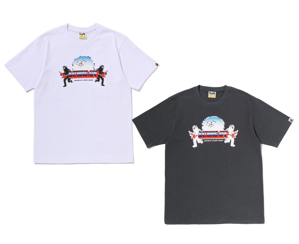 A BATHING APE METAL APE HEAD TEE – happyjagabee store