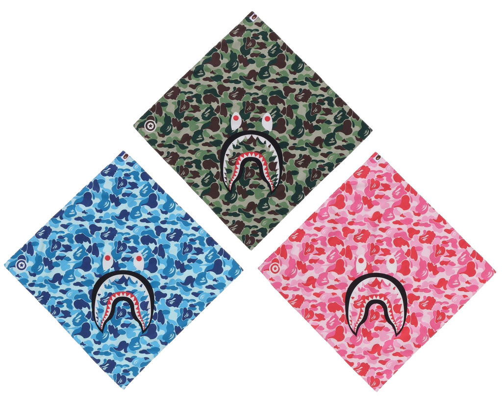 A BATHING APE ABC CAMO SHARK BANDANA – happyjagabee store