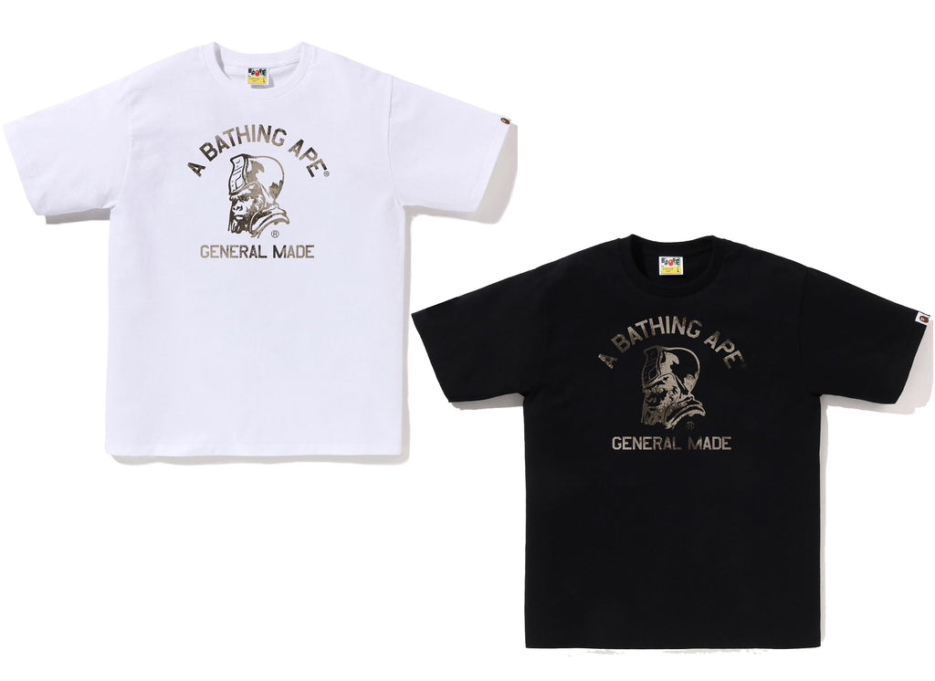 国内配送★A BATHING APE★HIGH TONE BLEACH BIG APE HEAD TEE BAPE High Tone Bleach Big Ape Head Tee White Men's - SS25 - US