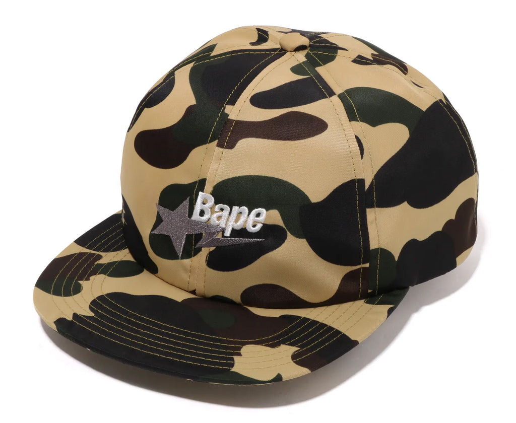 【A BATHING APE】1ST CAMO BAPE STA LOGO NYLON CAP A BATHING APE 1ST CAMO BAPE STA LOGO NYLON CAP - ONLINE