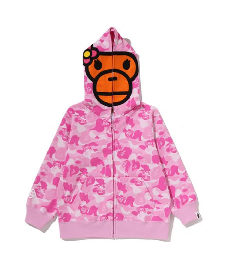 BAPE KIDS ロンパース4点セット　80cm正規品 A BATHING APE BAPE KIDS BABY LISA ABC CAMO ZIP HOODIE