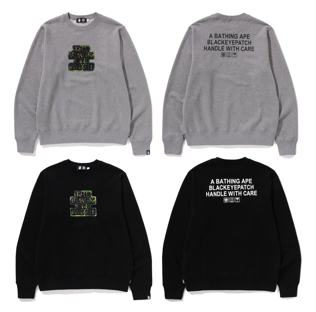 BlackEyePatch ラインストーンスウェット