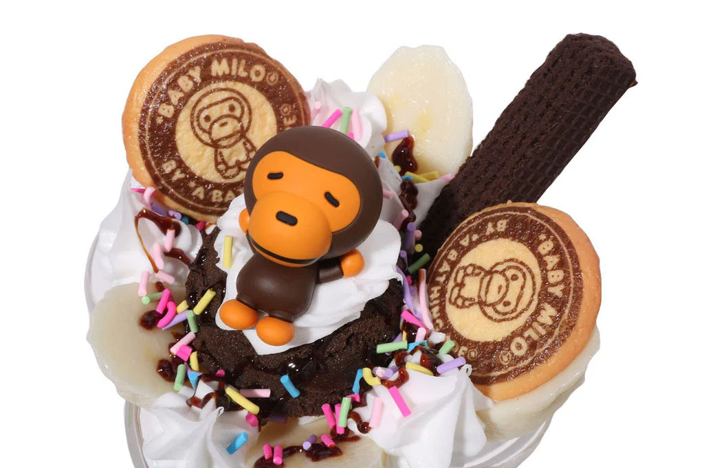BABY MILO CHOCOLATE BANANA SUNDAE FOOD SAMPLE | bape.com