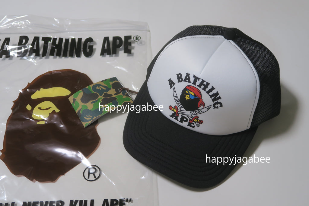キャップ A BATHING APE CROSSBONE EMBLEM CAP A BATHING APE キャップ 帽子 CROSSBONE EMBLEM CAP メンズ