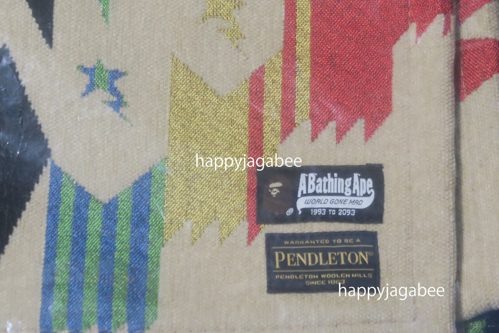 A BATHING APE BAPE x PENDLETON RUG MAT (L) – happyjagabee store