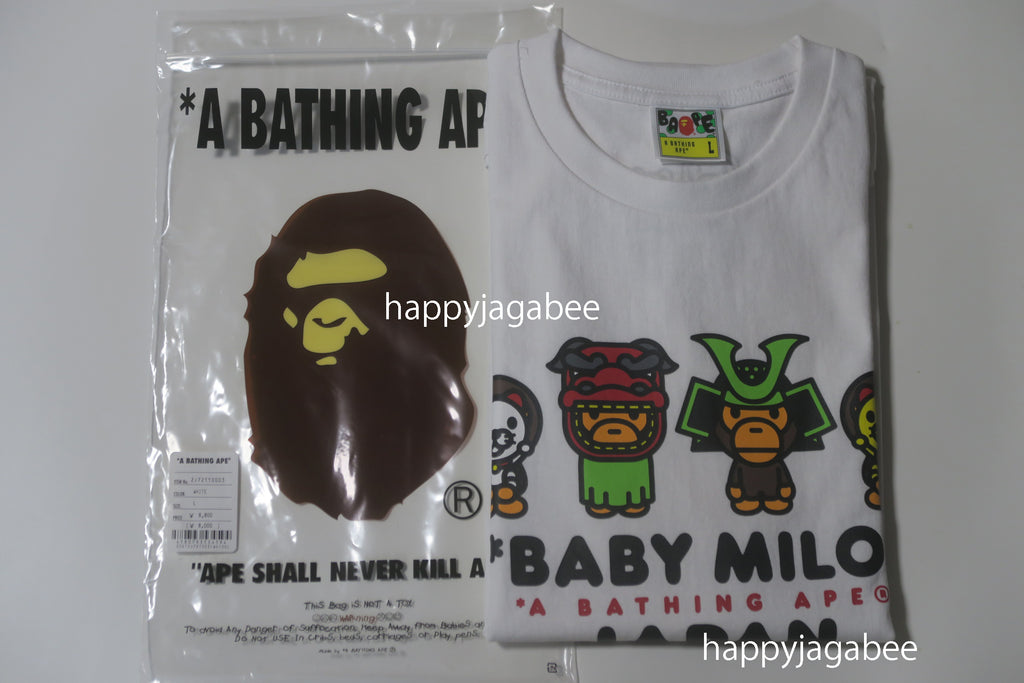 A BATHING APE BABY MILO JAPAN TEE – happyjagabee store