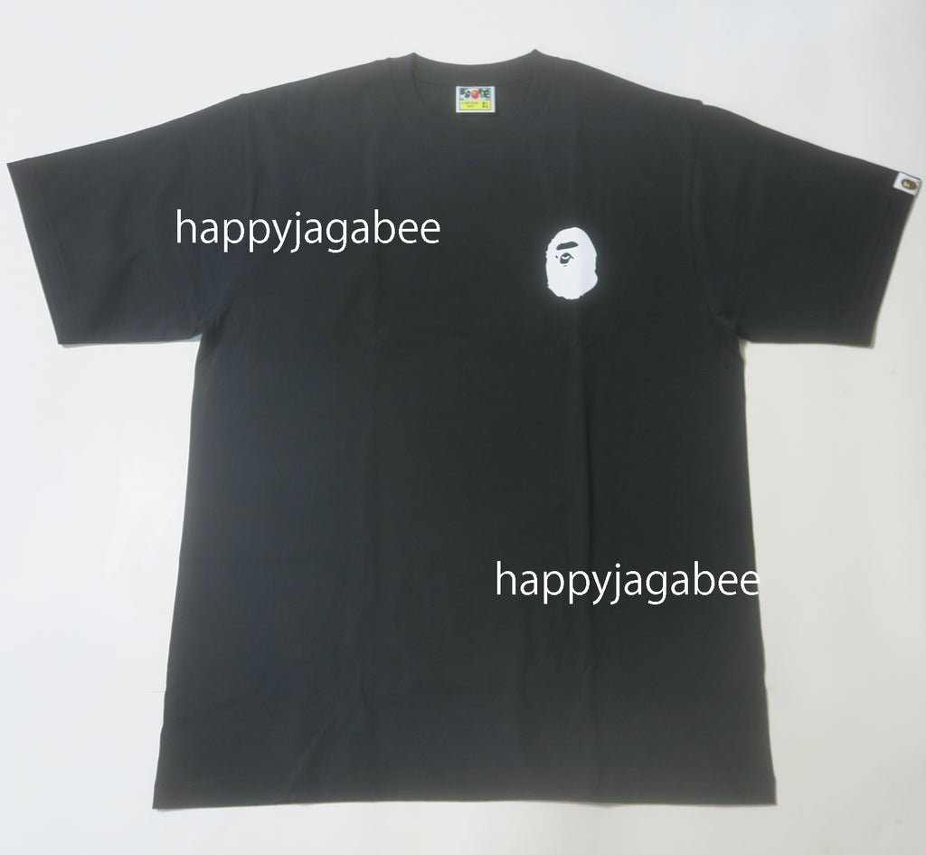 A BATHING APE Logo-Print  Tシャツ A BATHING APE® ロゴ Tシャツ | ブラック | FARFETCH JP