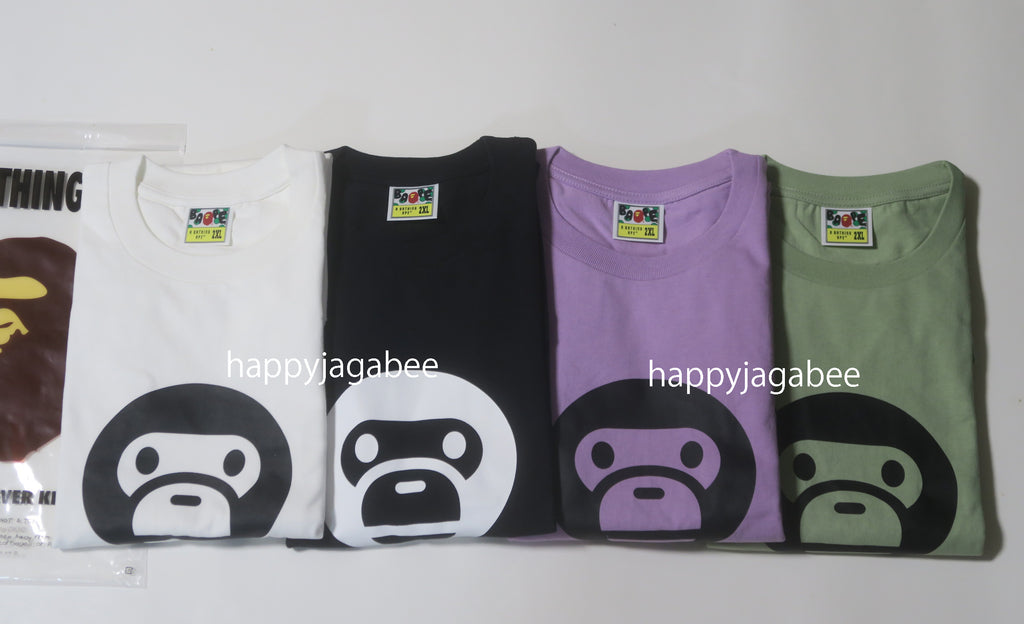 A BATHING APE ONLINE EXCLUSIVE BICOLOR BABY MILO TEE