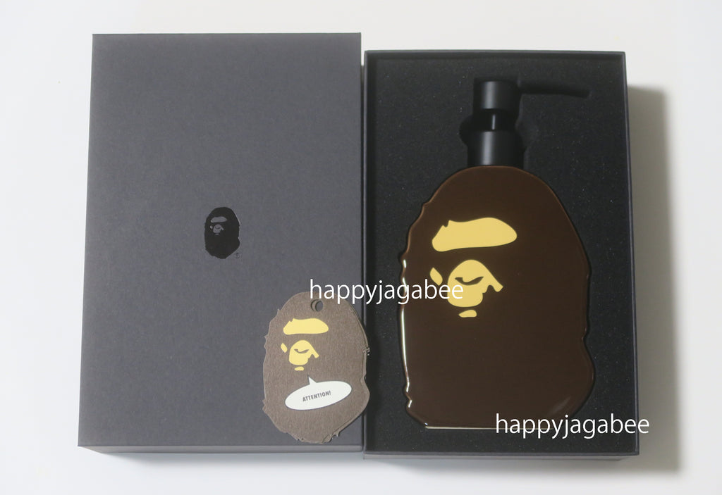 小物 APE HEAD SOAP DISPENSER A BATHING APE APE HEAD SOAP DISPENSER – happyjagabee store