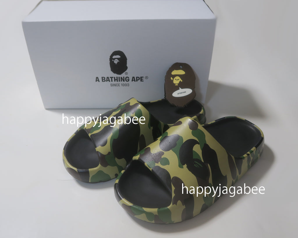 A BATHING APE 1ST CAMO SLIDE SANDALS – happyjagabee store