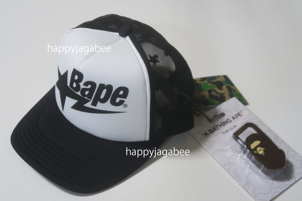 A BATHING APE メッシュキャップ 星柄 スター BAPE A BATHING APE｜BAPE STA MESH CAP | Rakuten Fashion(楽天