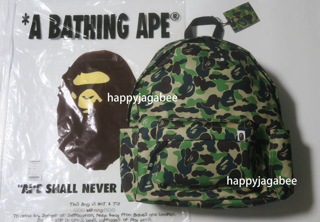 A BATHING APE ABC CAMO DAYPACK – happyjagabee store