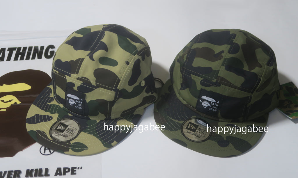 A BATHING APE 1ST CAMO A BATHING APE NEW ERA JET CAP