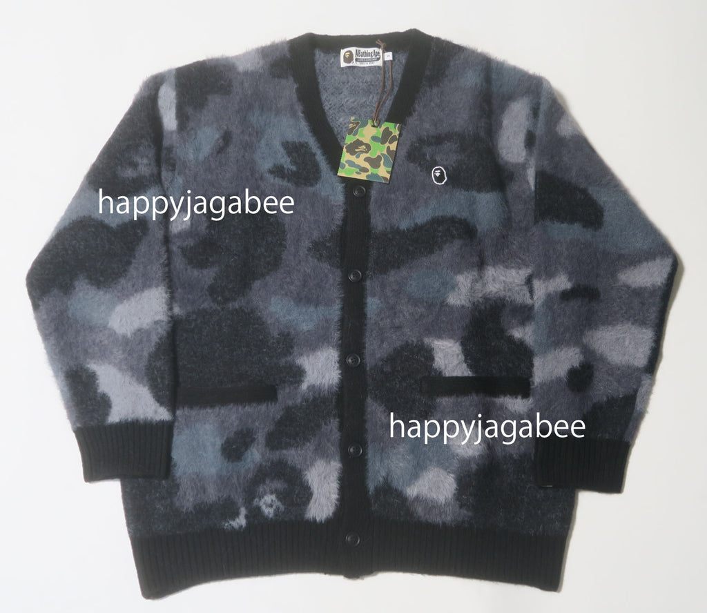 冬ギフト セ A BATHING store happyjagabee – CARDIGAN CAMO COLOR APE トップス