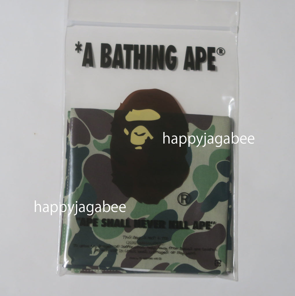 A BATHING APE ABC CAMO SHARK BANDANA – happyjagabee store