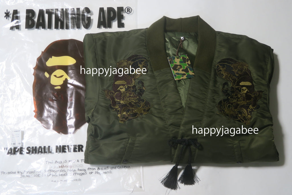 JAPANESE TATTOO MOTIF RELAXED FIT LS TEE | bape.com