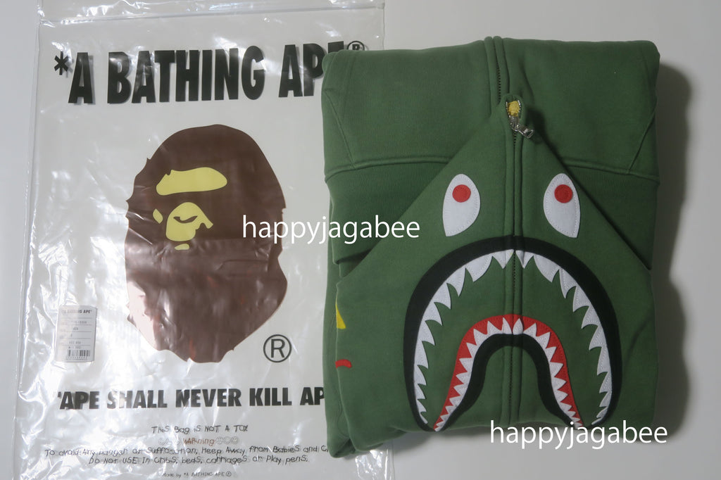 A BATHING APE BAPE FULL ZIP HOODIE -ONLINE EXCLUSIVE