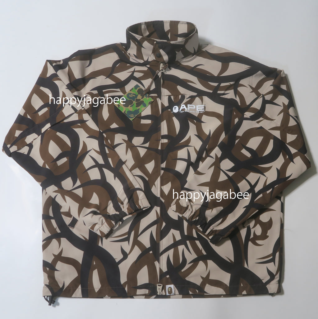A BATHING APE TRIAL CAMO RAIN JACKET – happyjagabee store