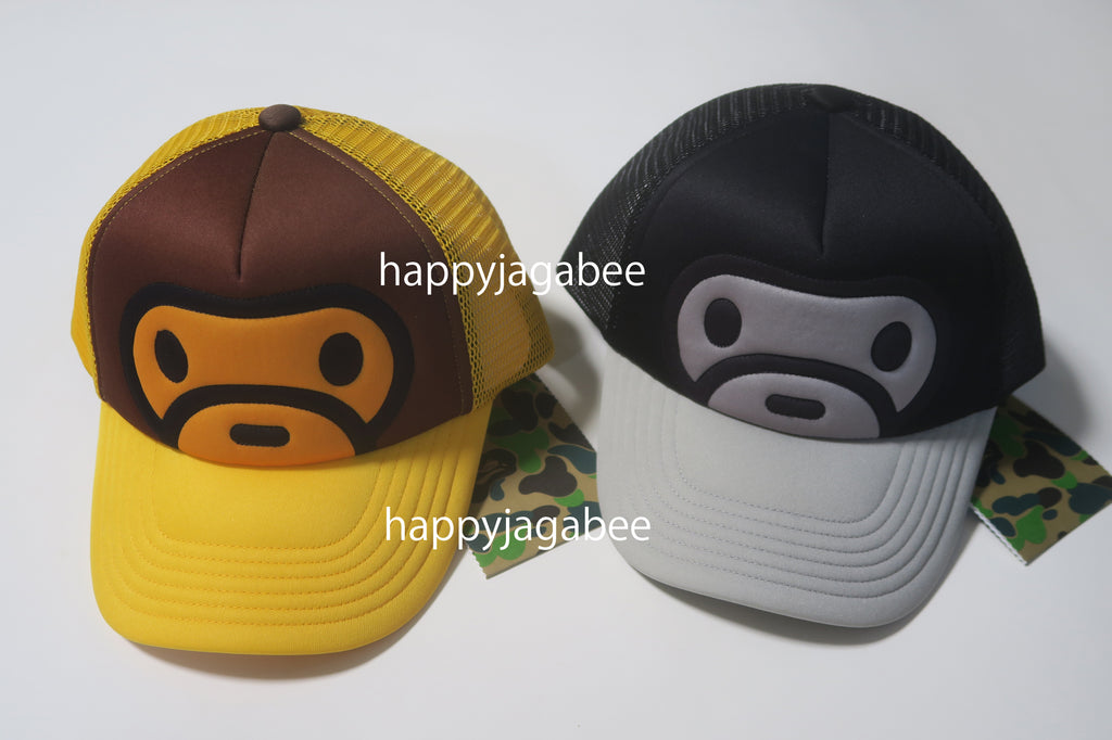 帽子 BAPE BABY MILO KNIT CAP A BATHING APE® Kids Milo On BAPE Mesh Cap | Bape official