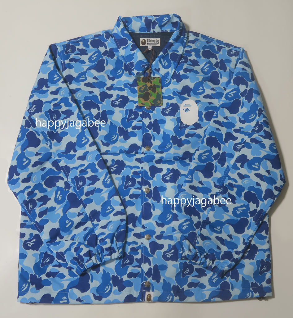 A BATHING APE ABC CAMO COACH JACKET – happyjagabee store