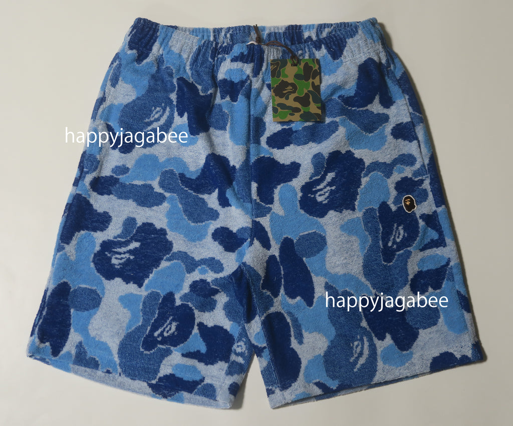 A BATHING APE ABC CAMO PILE ONE POINT SWEAT SHORTS – happyjagabee