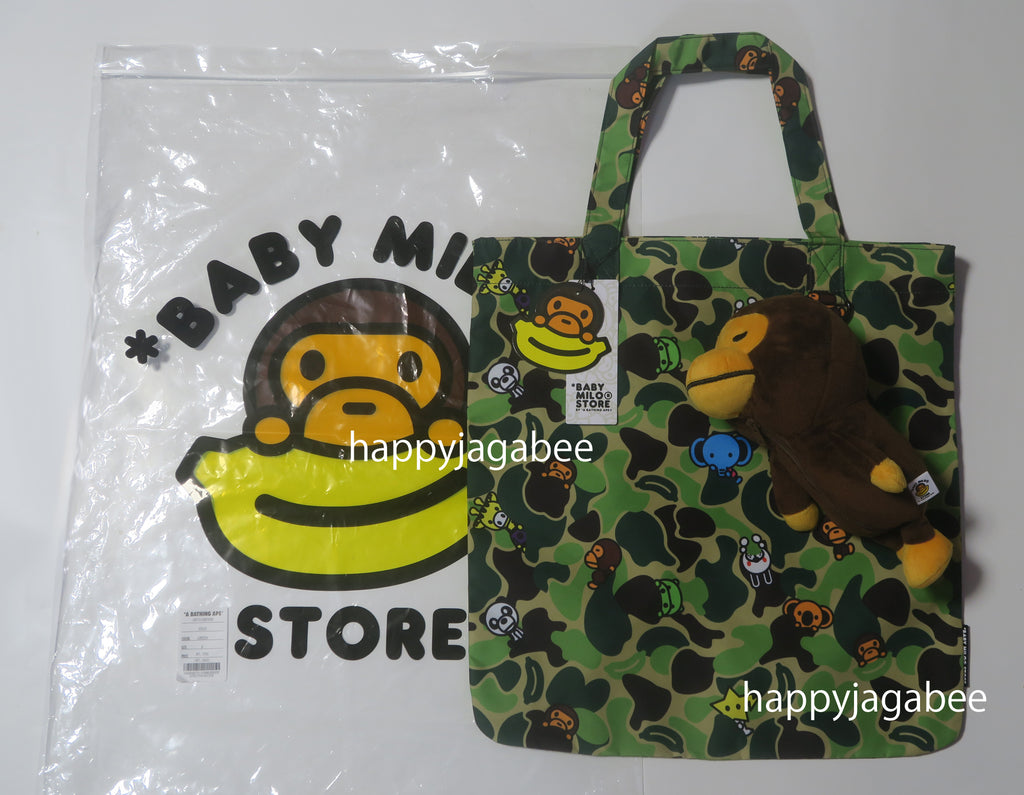 BABY MILO PLUSH DOLL RECYCLE TOTE BAG | bape.com