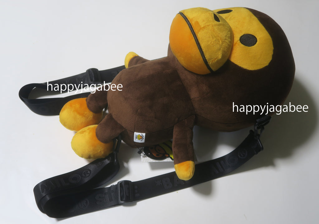 A BATHING APE BABY MILO STORE BABY MILO PLUSH DOLL BACKPACK