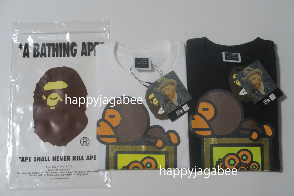 アイドル A BATHING APE x Van Gogh Museum Baby APE Van A Museum アイドル Baby BATHING x Gogh