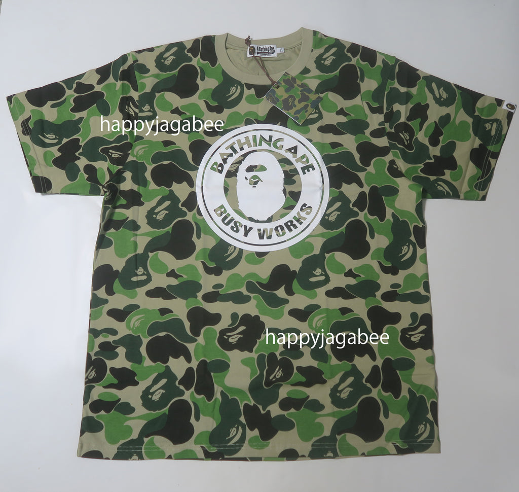A BATHING APE ABC CAMO BUSY WORKS TEE – happyjagabee store
