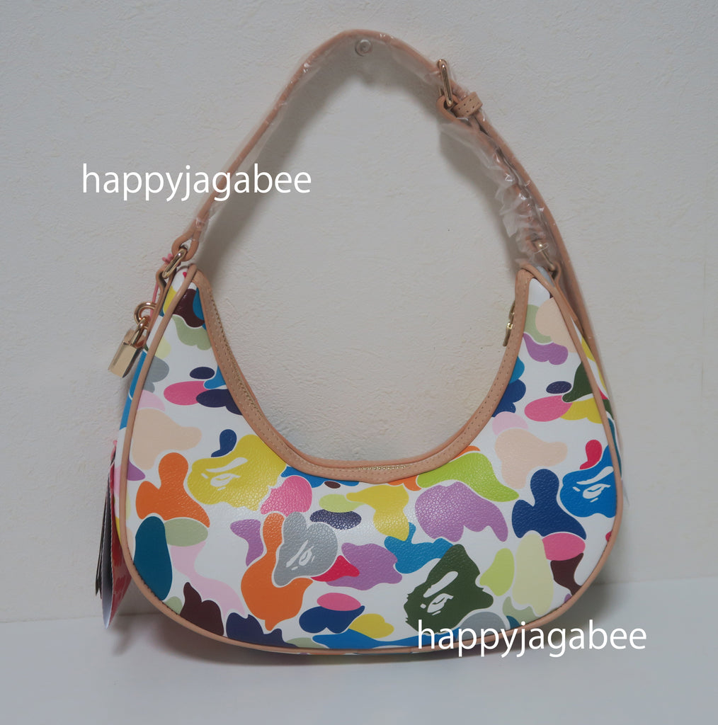 A BATHING APE Ladies' Multi CAMO HAND BAG – happyjagabee store