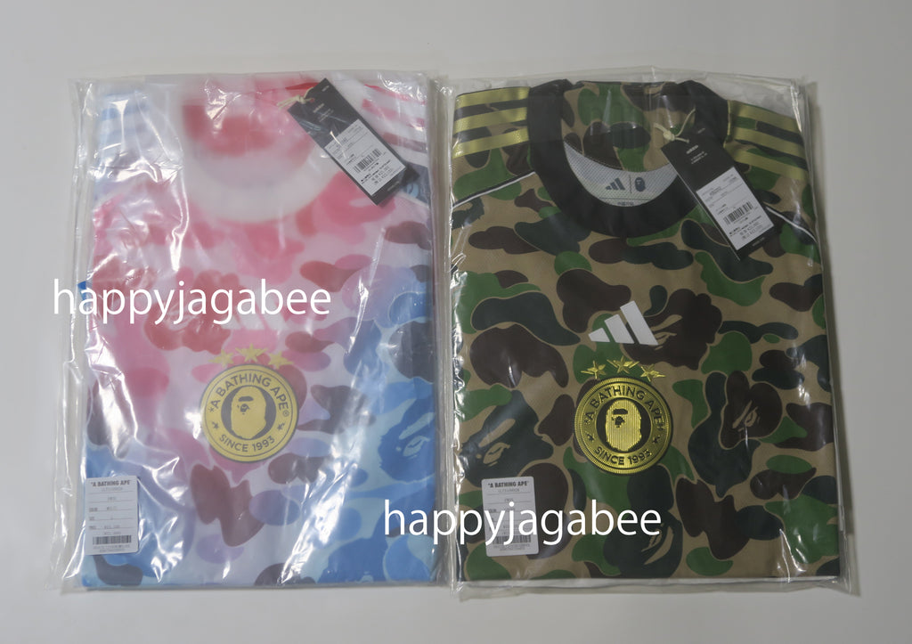 A BATHING APE BAPE x ADIDAS - FB JERSEY TOP – happyjagabee store