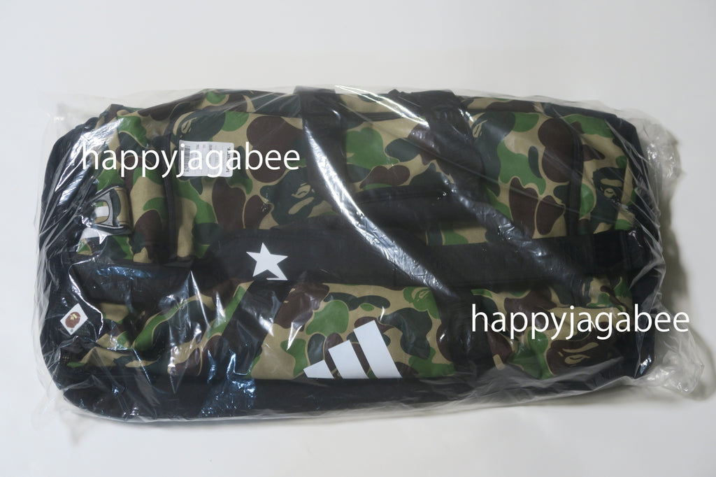 A BATHING APE BAPE x ADIDAS - DUFFLE BAG – happyjagabee store