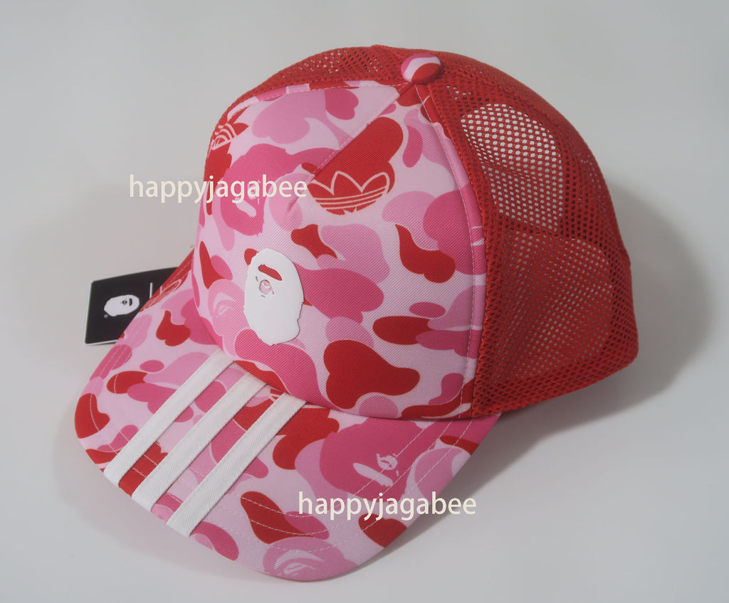 A BATHING APE BAPE x ADIDAS World Cup Pack CAMO MESH CAP