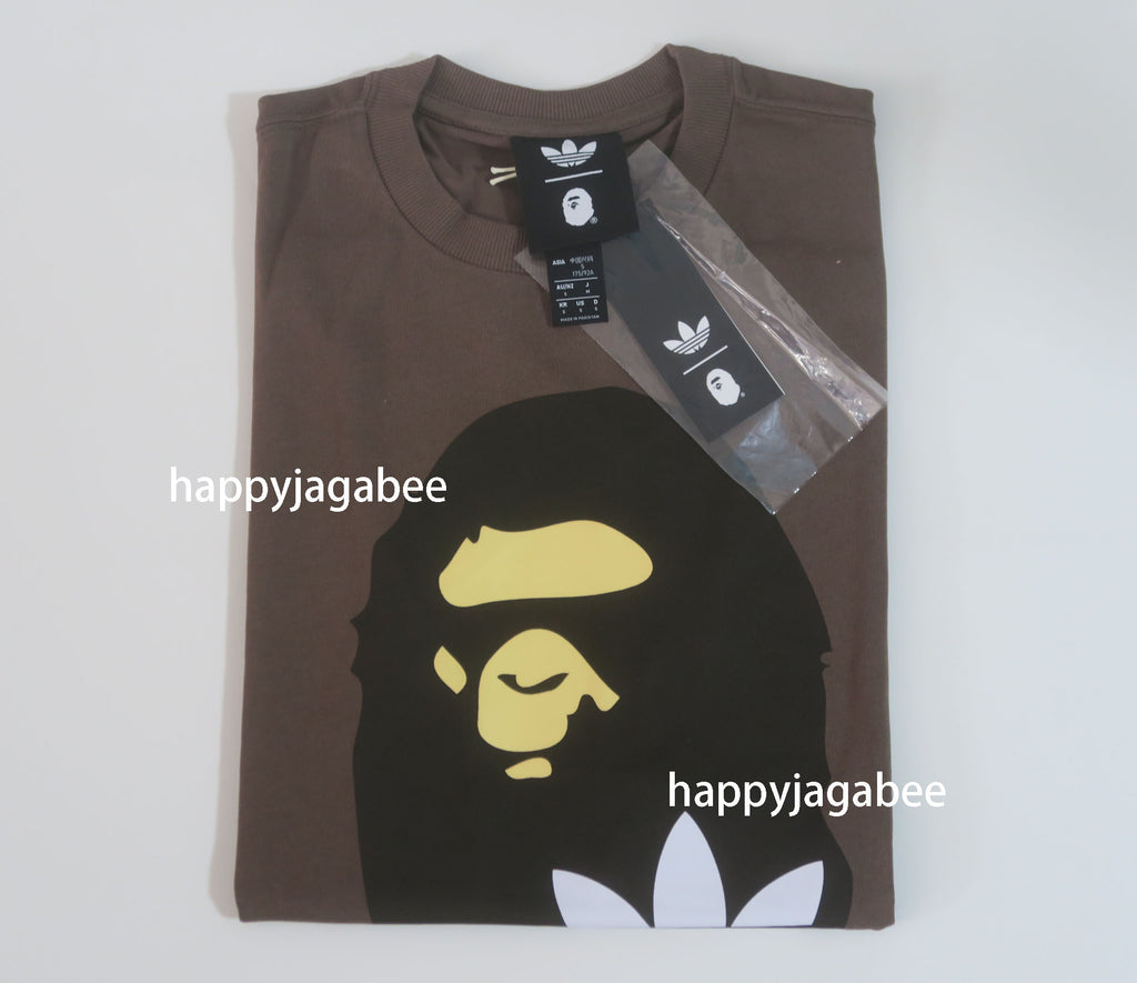 A BATHING APE BAPE x ADIDAS World Cup Pack APE HEAD TEE ( RELAXED