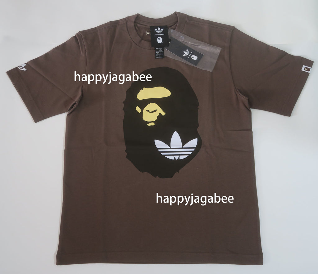A BATHING APE BAPE x ADIDAS World Cup Pack APE HEAD TEE ( RELAXED