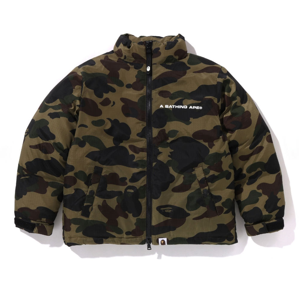 A BATHING APE BAPE KIDS 1ST CAMO DOWN JACKET – happyjagabee store