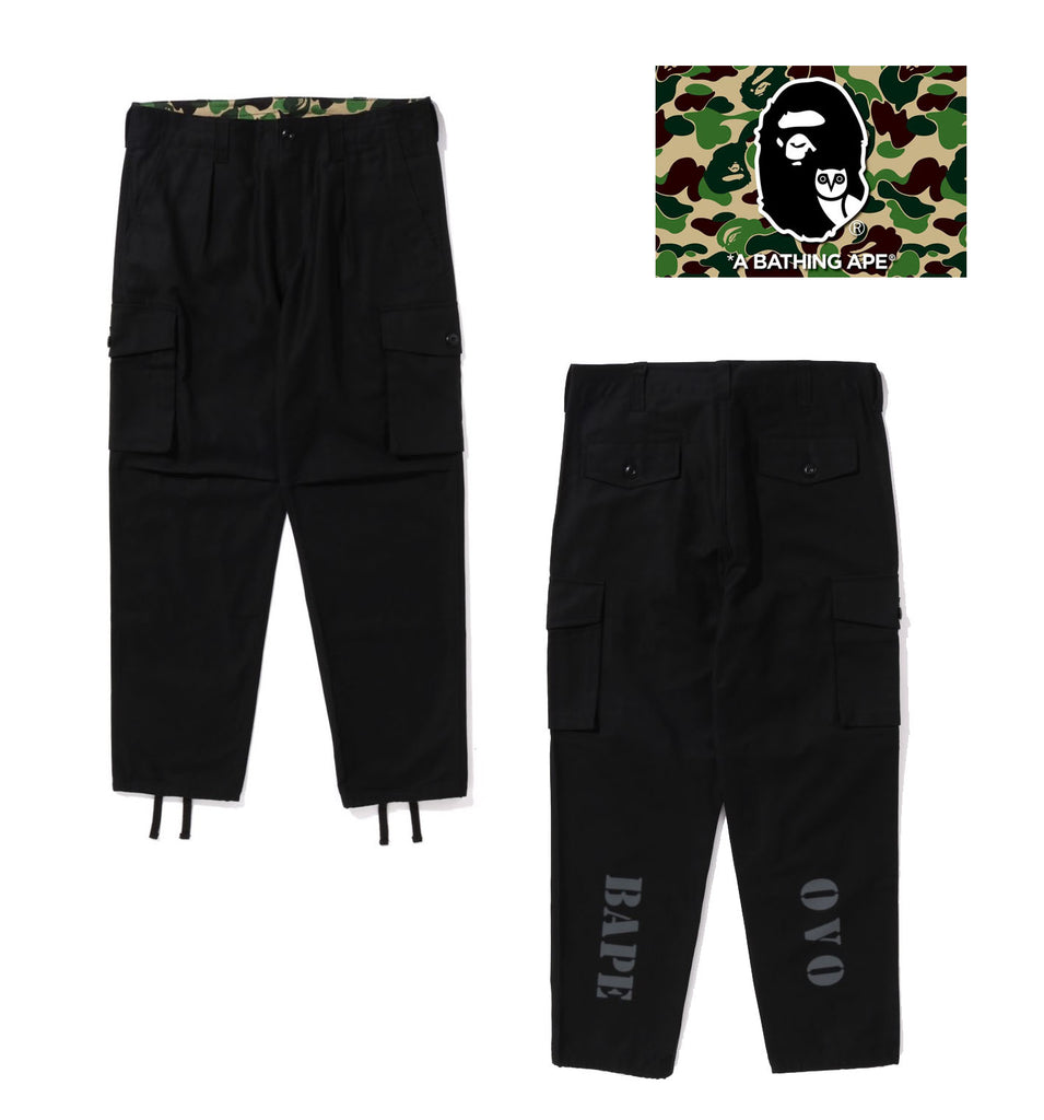 A BATHING APE BAPE x OVO 6 POCKET PANTS happyjagabee store