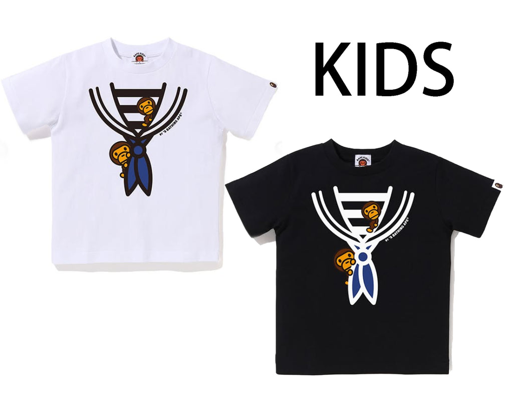 A BATHING APE BAPE KIDS MILO FAKE MARINE TEE – happyjagabee store