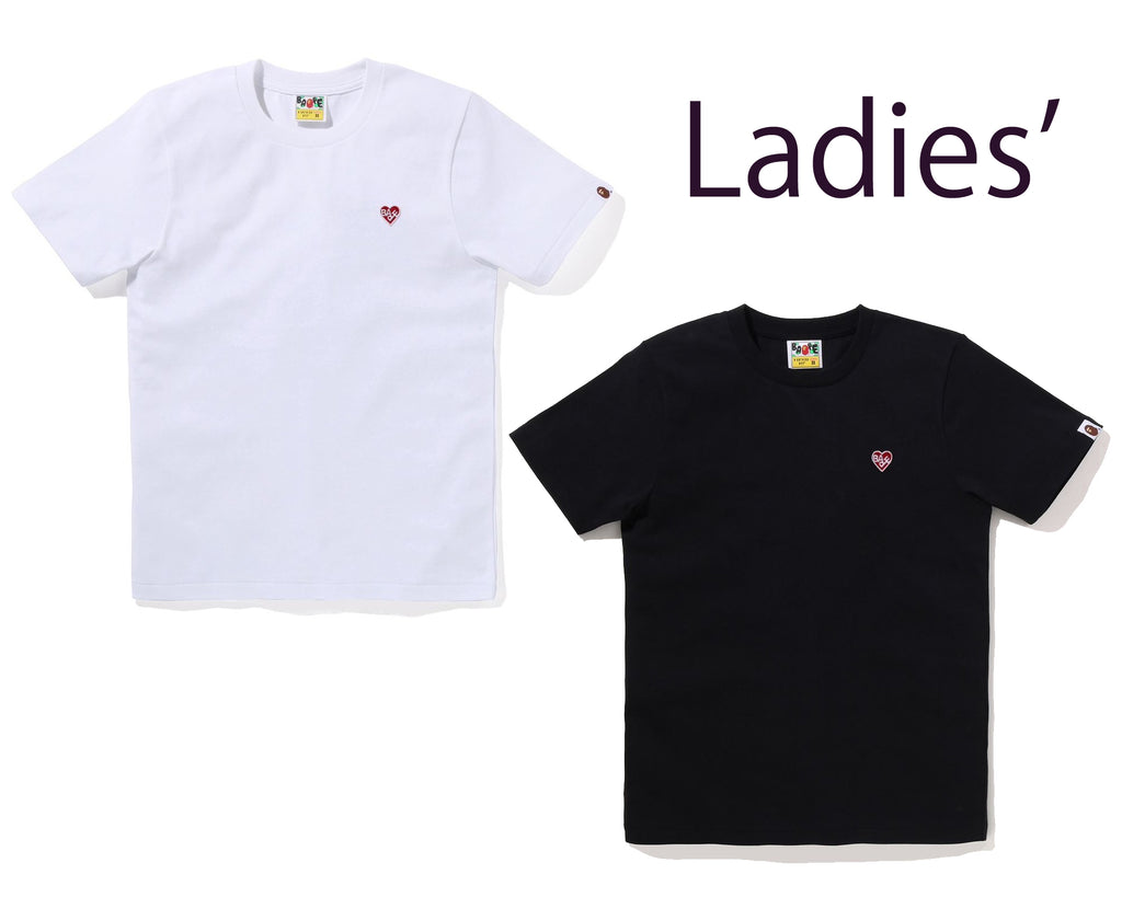 tシャツ BAPE HEART ONE POINT TEE レディース BAPE HEART ONE POINT TEE LADIES – us.bape.com