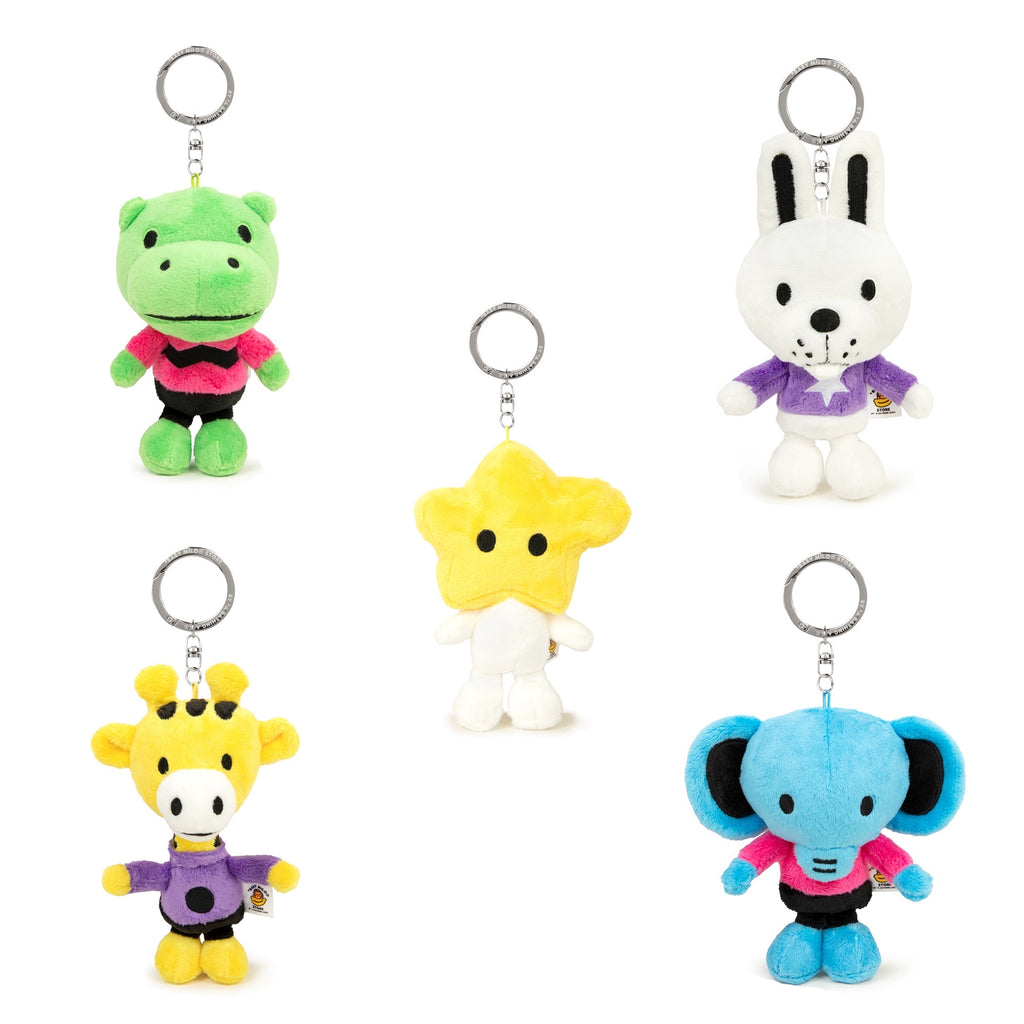 A BATHING APE BABY MILO STORE PLUSH DOLL KEYCHAIN – happyjagabee store