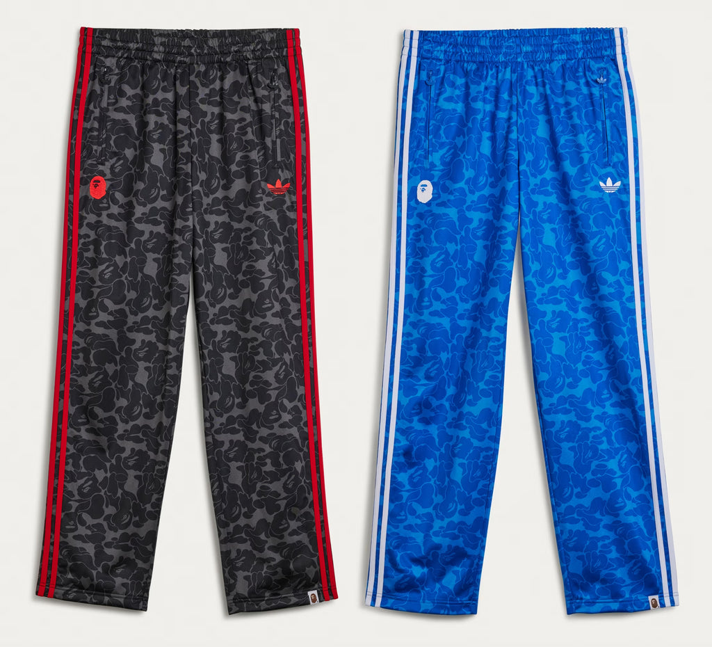 A BATHING APE BAPE x ADIDAS FIREBIRD TRACK PANTS