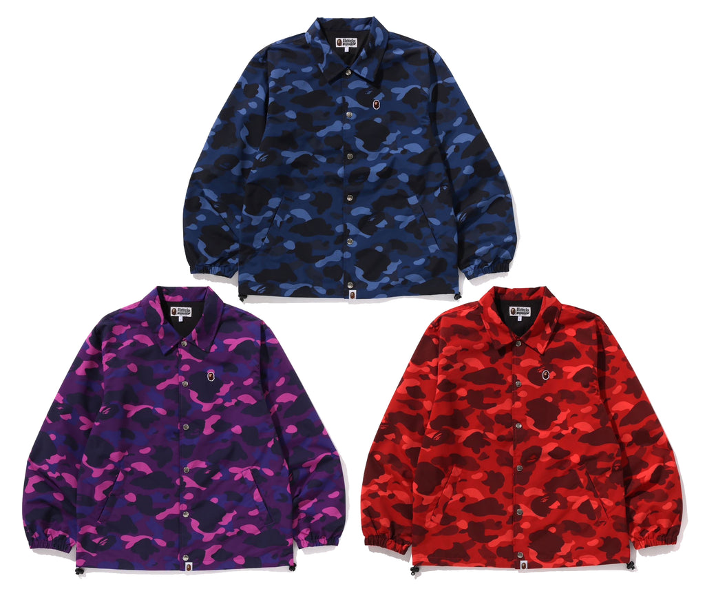 ジャケット・アウター A BATHING APE 1ST CAMO COACH JACKET M BAPE 1ST CAMO NYLON TWILL COACH JACKET – Undefeated