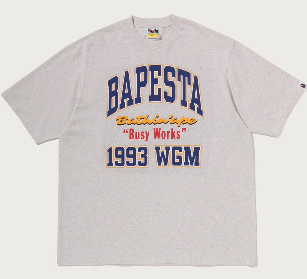A BATHING APE BAPE STA COLLEGE RELAXED FIT TEE #1 – happyjagabee store