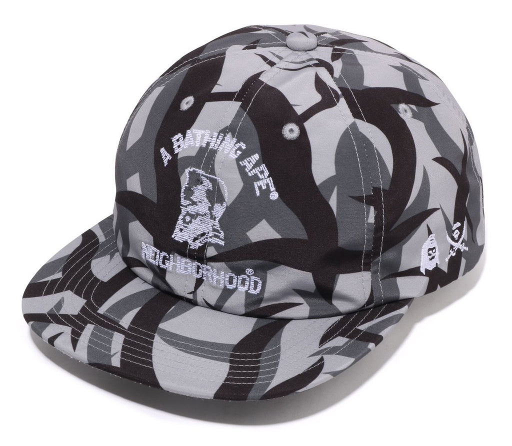 A BATHING APE BAPE x NBHD TRIAL CAMO GENERAL PANEL CAP