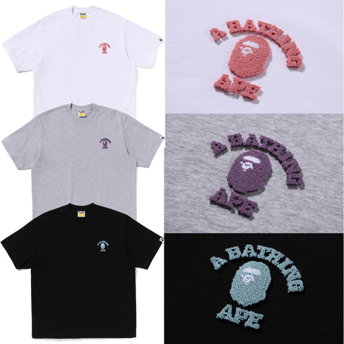 A BATHING APE COLLEGE ONE POINT RELAXED FIT TEE
